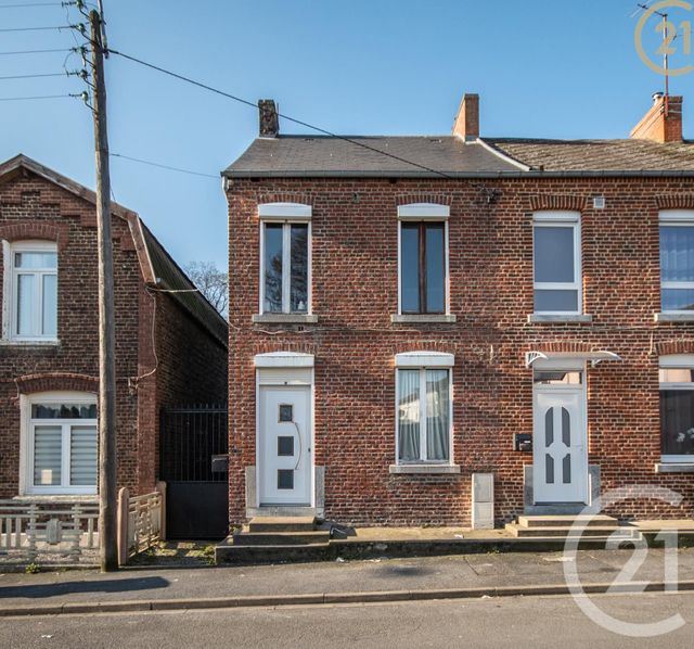 maison à vendre - 2 pièces - 71.0 m2 - MAUBEUGE - 59 - NORD-PAS-DE-CALAIS - Century 21 Art-Immo