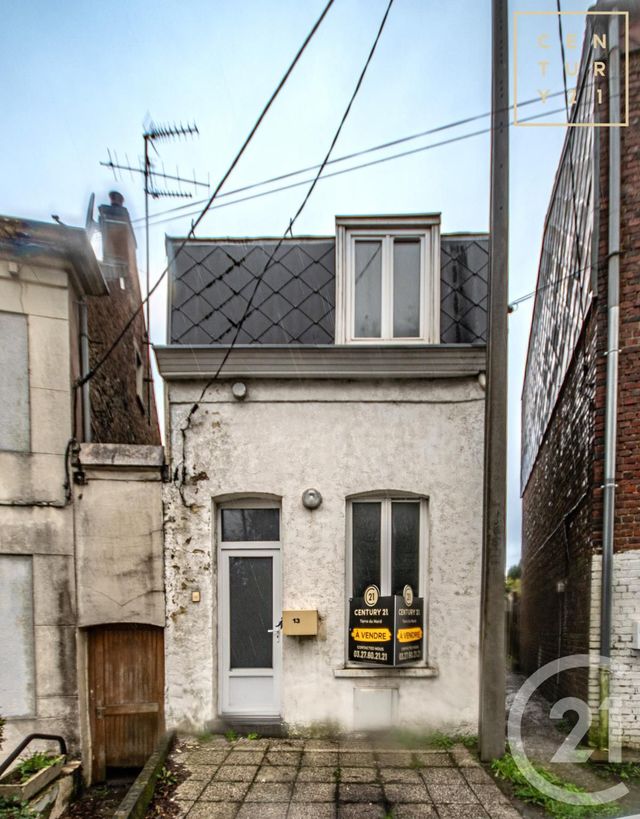 maison à vendre - 3 pièces - 65.77 m2 - HAUTMONT - 59 - NORD-PAS-DE-CALAIS - Century 21 Art-Immo